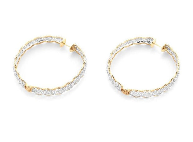 Diamond Lace Earrings - Prime Adore