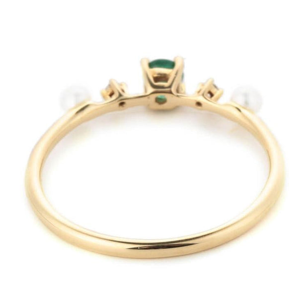 Emerald Water Pearl Ring V2 - Prime Adore