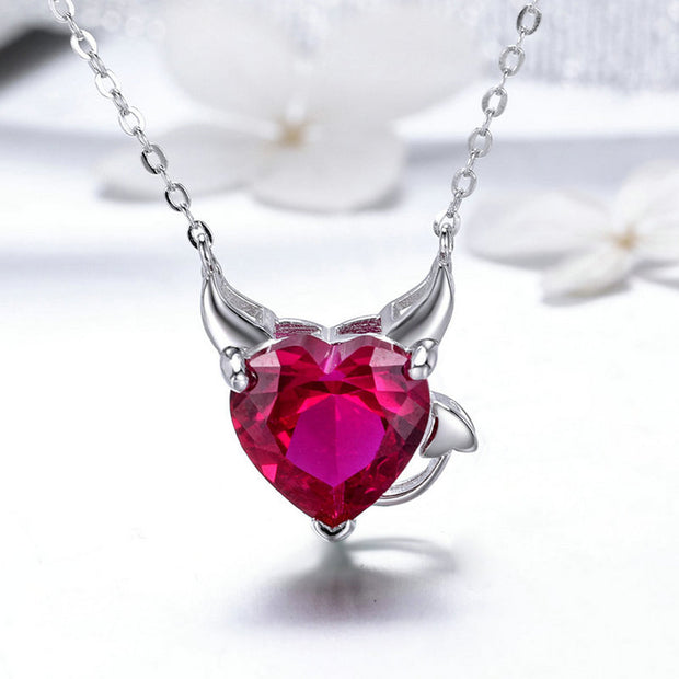 Devil's Heart Necklace - Prime Adore