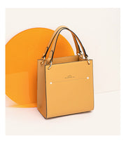 Alpina Leather Cowhide Handbag - Prime Adore