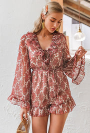 Endless Ruffles Romper - Prime Adore