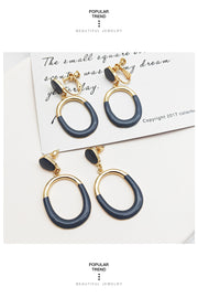 Round Dangle Earrings - Prime Adore