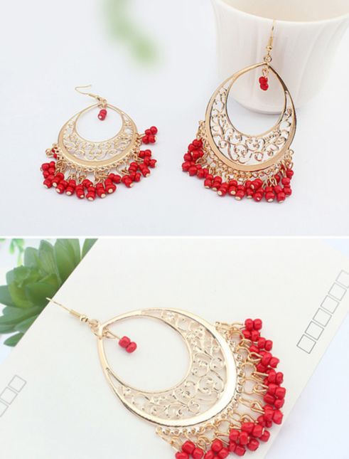 Bohemian Style Bead Earrings - Prime Adore