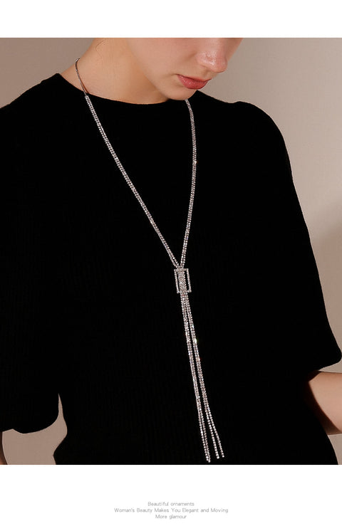 Crystal Sparkle Necklace - Prime Adore