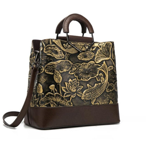 Japanese Koi Handbag - Prime Adore