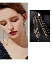 Tassel Drop Earrings - Prime Adore