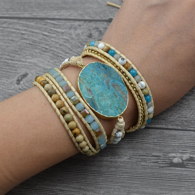 Sea Glass Breeze Bracelet - Prime Adore