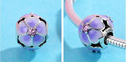 Sterling Silver Charm Variations - Purple/Pink Series - Prime Adore