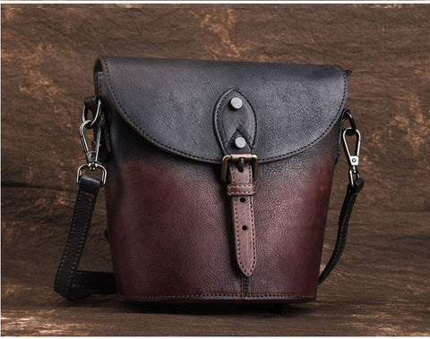 Saddle Summer Leather Handbag - Prime Adore