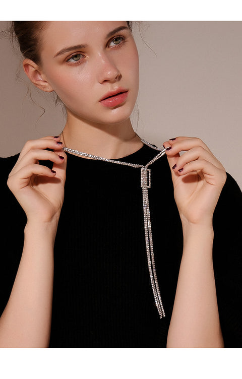 Crystal Sparkle Necklace - Prime Adore