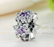 Sterling Silver Charm Variations - Purple/Pink Series - Prime Adore