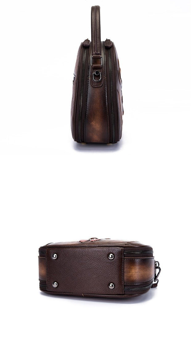 Retro Leather Moose Bag - Prime Adore