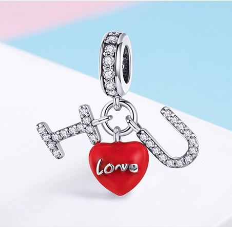 Sterling Silver Charm Variations - Red Series - Prime Adore