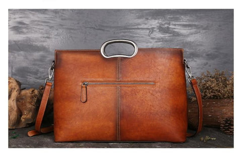 Vintage Fusion Leather Handbag - Prime Adore