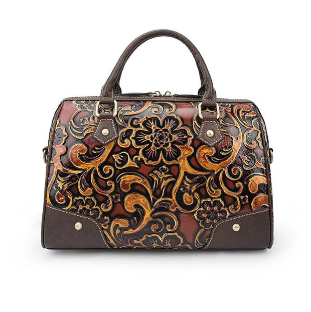 Handmade Leather Pillow Bag - Prime Adore