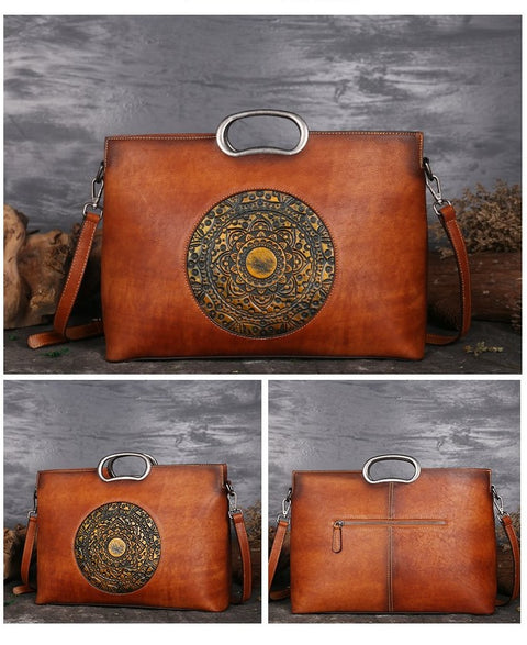 Vintage Fusion Leather Handbag - Prime Adore