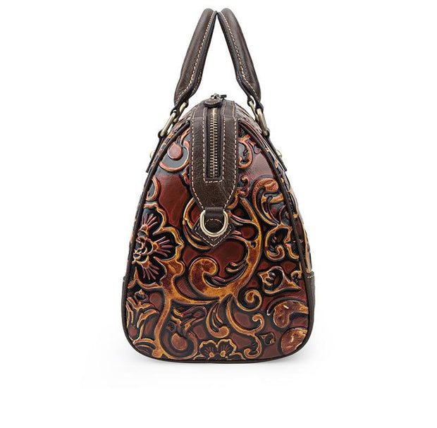 Handmade Leather Pillow Bag - Prime Adore