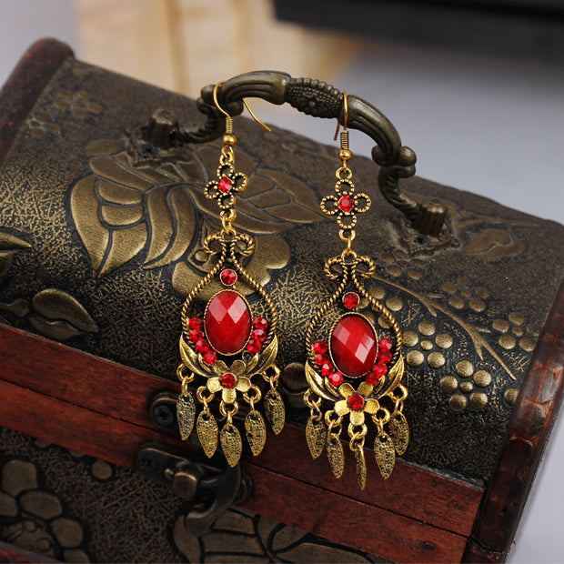 Ethnic Style Tassel Earrings - Prime Adore