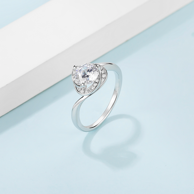 Lovely Heart Moissanite Ring - Prime Adore