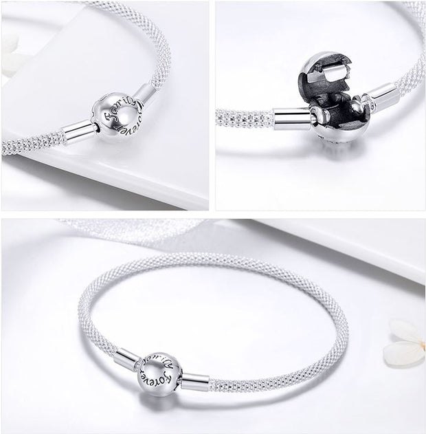 Sterling Silver Snake Chain Bracelets Bangles - Prime Adore