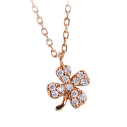 Four-Leaf Clover Chain Necklace - Prime Adore