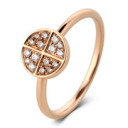 X-Circle Diamond Ring - Prime Adore