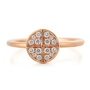 X-Circle Diamond Ring - Prime Adore