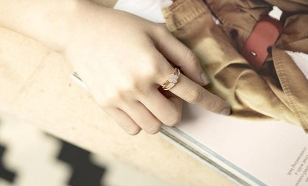 Four Leaf Clover Eternity Ring - Prime Adore