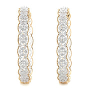 Diamond Lace Earrings - Prime Adore