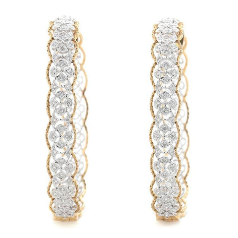 Diamond Lace Earrings - Prime Adore