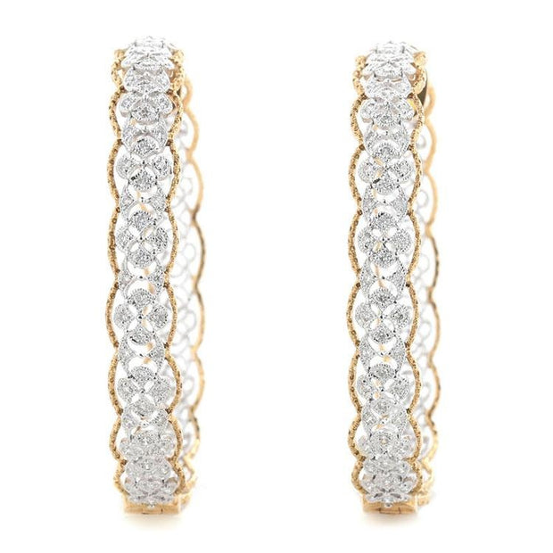 Diamond Lace Earrings - Prime Adore