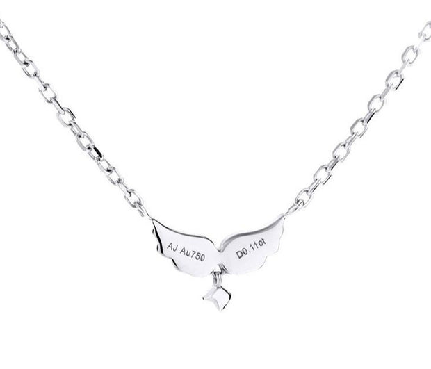 Sparkling Angel Wing Necklace - Prime Adore