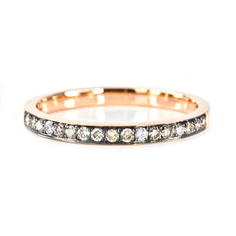 Brown Diamond Eternity Ring - Prime Adore