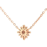 Sunflower Diamond Necklace - Prime Adore