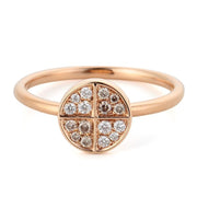 X-Circle Diamond Ring - Prime Adore