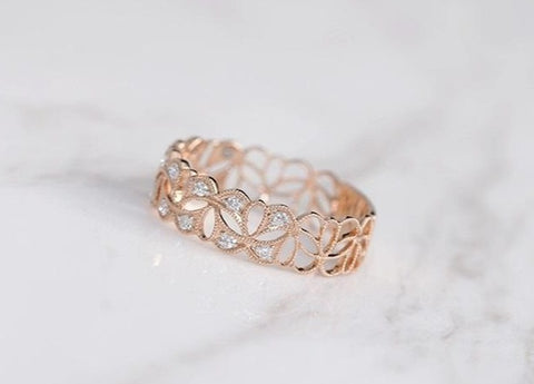 Vintage Patterned Ring - Prime Adore