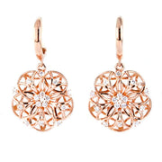 Prime Adore Diamond Floral Earrings - Prime Adore