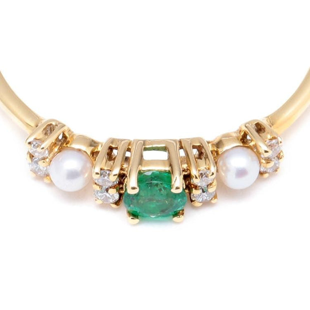 Emerald Water Pearl Ring - Prime Adore