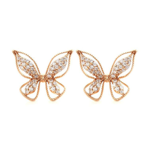 Prime Adore Infinite Butterfly Earrings - Prime Adore