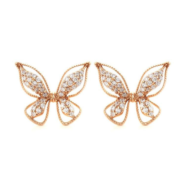 Prime Adore Infinite Butterfly Earrings - Prime Adore