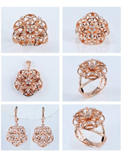 Prime Adore Diamond Floral Earrings - Prime Adore