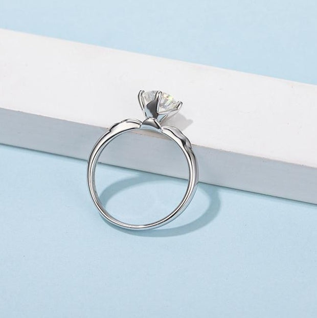 Classic Moissanite Ring - Prime Adore