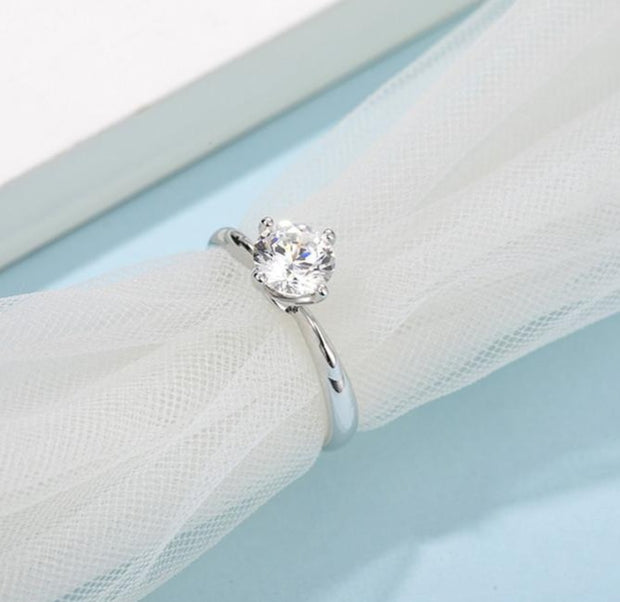 Classic Moissanite Ring - Prime Adore