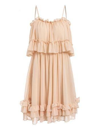 Ruffle Off Shoulder Dress - Prime Adore