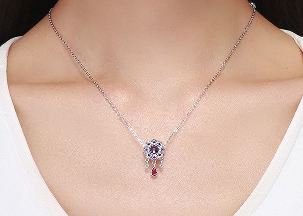 Sterling Silver Charm Variations - Purple/Pink Series - Prime Adore
