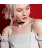 Dark Lace Choker - Prime Adore