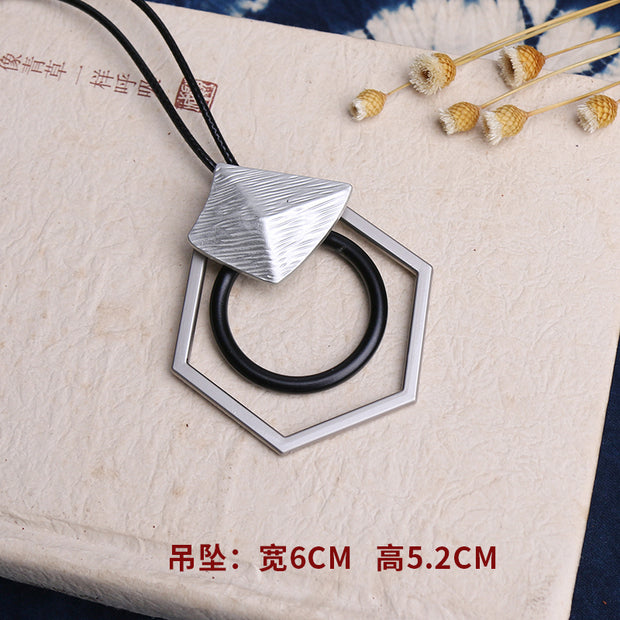 Retro Accessories Round Necklace - Prime Adore