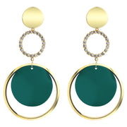 Exaggerated Circle Female Earrings - Prime Adore
