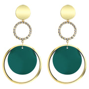 Exaggerated Circle Female Earrings - Prime Adore