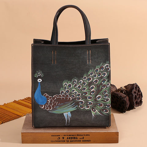 Peacock Tote Bag - Prime Adore